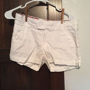 White Shorts